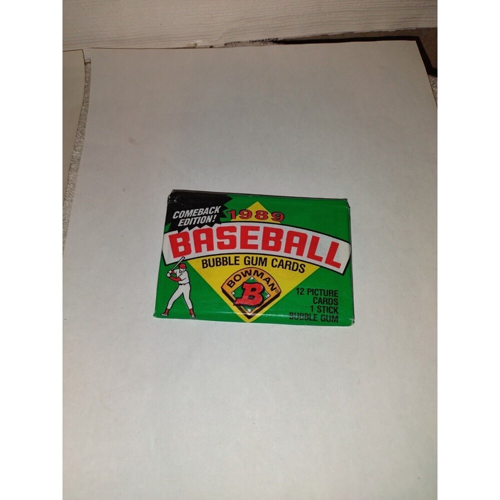 1989 Bowman Comeback Edition Baseball & Bubble Gum Cards